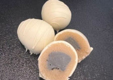 Marcipanpåskeæg m/citron og lakrids