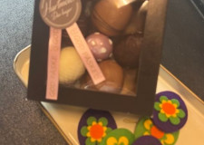 Marcipanpåskeæg Kasse med 5 Stk.