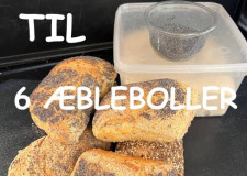 1 Kassedej til æbleboller